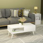 Hanah Home Seul - Mesa de centro blanca